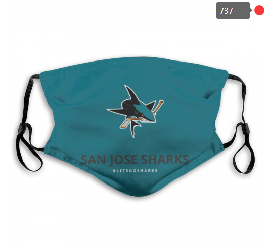NHL San Jose Sharks #14 Dust mask with filter